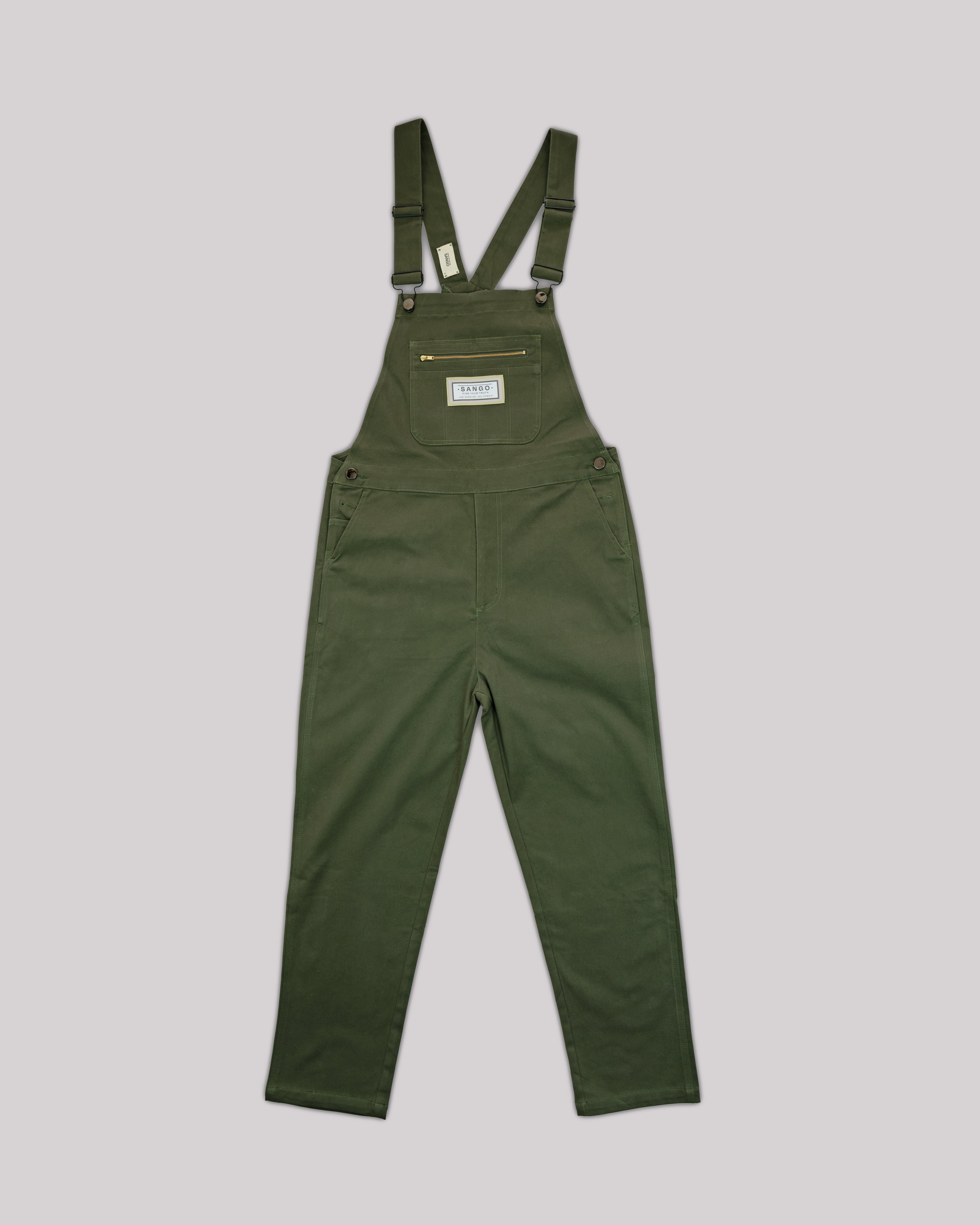 Sango Creative Overalls - Olive Green-thumbmail-1