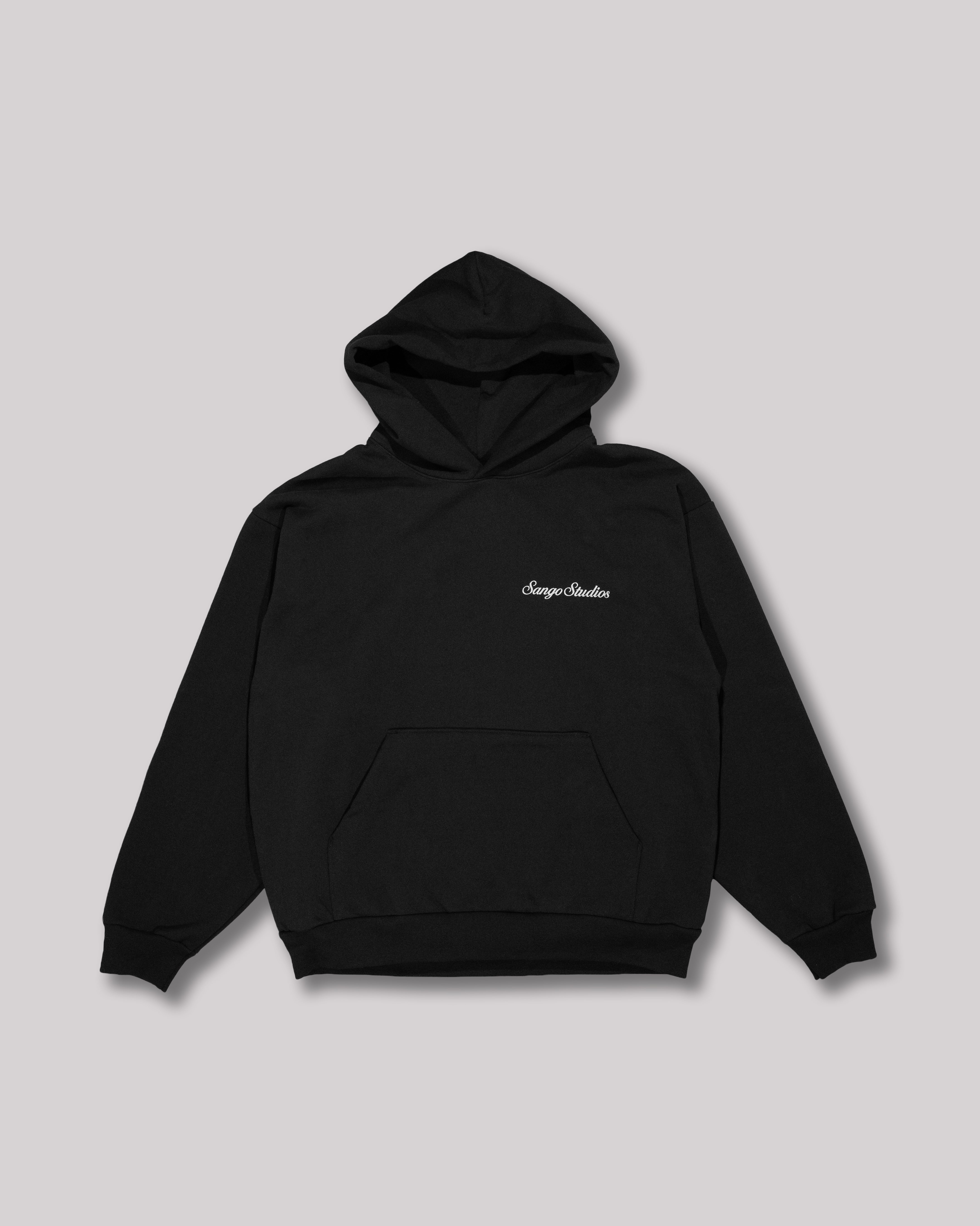 Sango Studios Signature Hoodie - Black&White-thumbmail-1