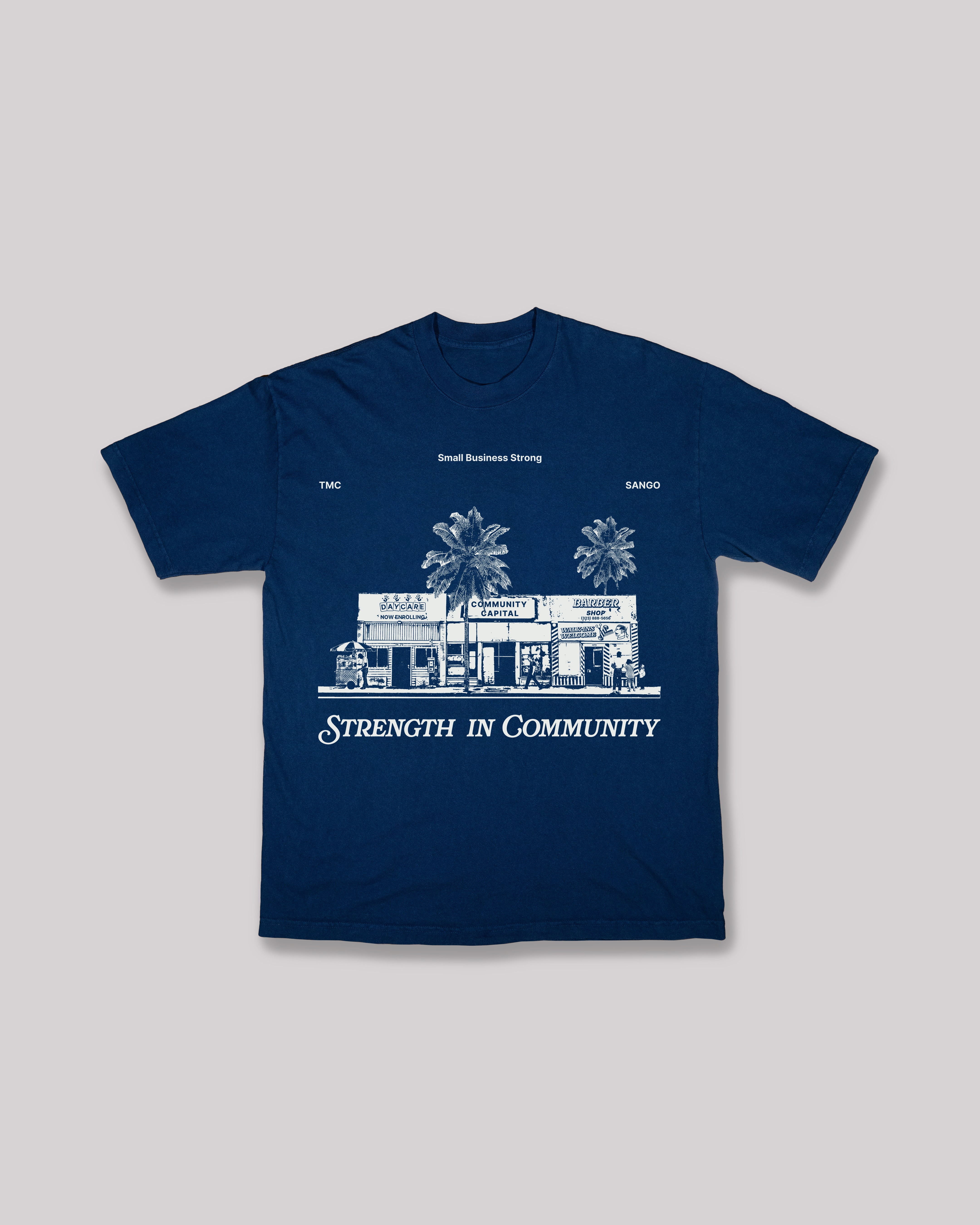 Sango x TMC Strength in Community Tee-thumbmail-1